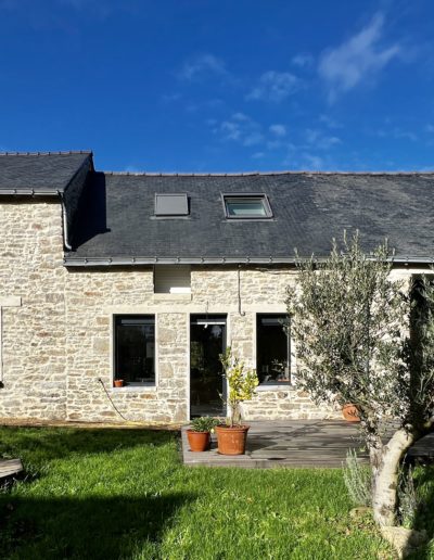 Transformation d'une bâtiment agricole en habitation à Vigneux de Bretagne