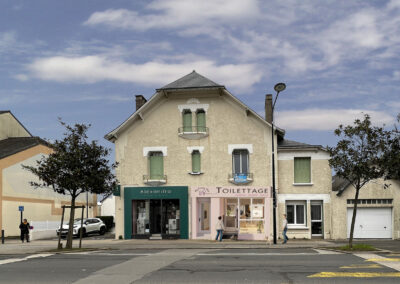 Aménagement d'un salon de toilettage à Sautron