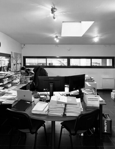 Rénovation de bureaux à Nozay