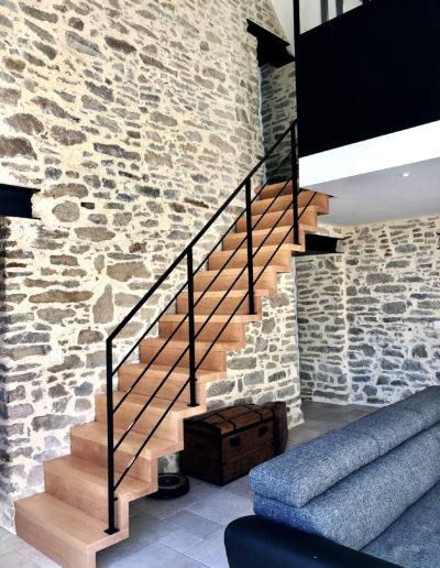Séjour : escalier