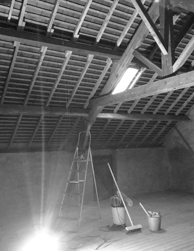 Combles avant travaux