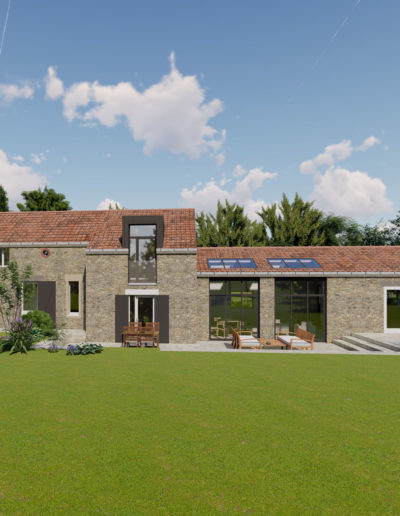 Rénovation d'une longère à Sautron