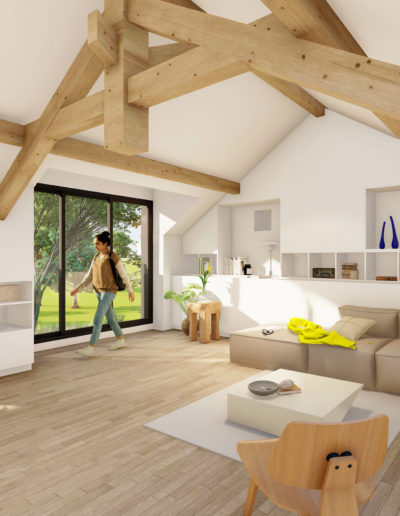 Rénovation d'une longère à Sautron