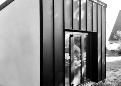 Construction d'un atelier en extension d'un garage à Saint-Etienne-de-Montluc
