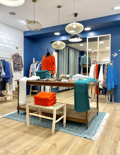 Aménagement de boutiques Mlle Cabestan