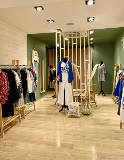 Aménagement de boutiques Mlle Cabestan