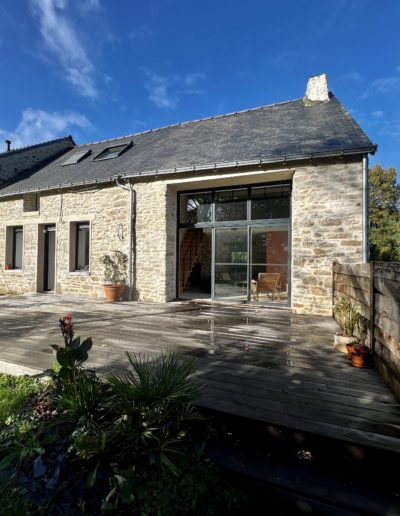 Transformation d'une bâtiment agricole en habitation à Vigneux de Bretagne
