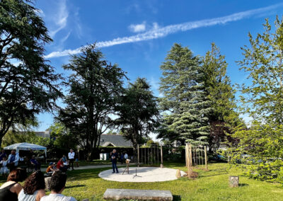 Aménagement d'un théâtre de verdure à Sautron