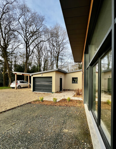 Construction d'une maison passive à Basse Goulaine
