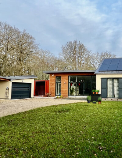 Construction d'une maison passive à Basse Goulaine