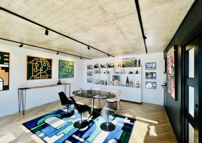 Aménagement d'une galerie d'art à Sautron