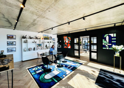 Aménagement d'une galerie d'art à Sautron