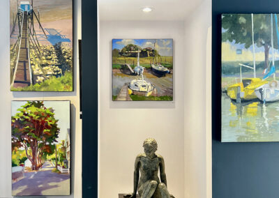 Aménagement d'une galerie d'art à Sautron