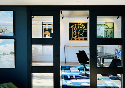 Aménagement d'une galerie d'art à Sautron