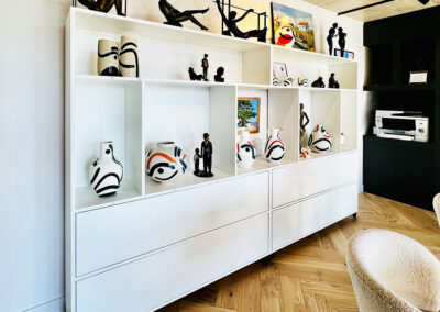 Aménagement d'une galerie d'art à Sautron