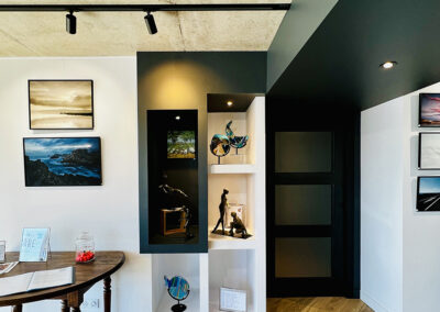 Aménagement d'une galerie d'art à Sautron