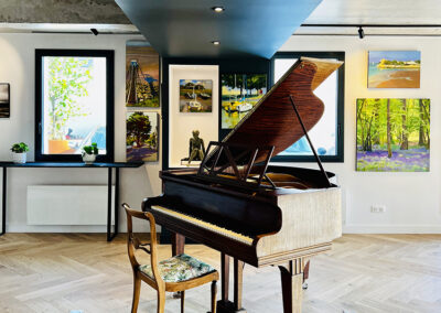Aménagement d'une galerie d'art à Sautron