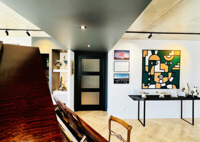 Aménagement d'une galerie d'art à Sautron