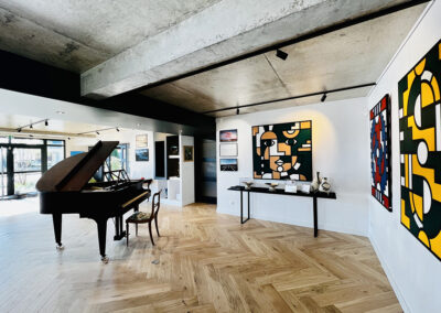 Aménagement d'une galerie d'art à Sautron