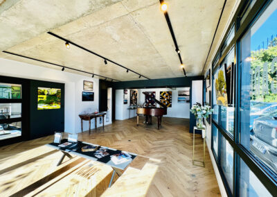 Aménagement d'une galerie d'art à Sautron